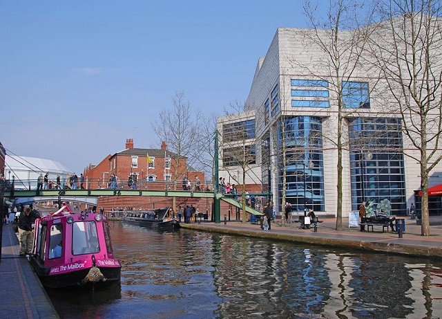 Boating into Birmingham City